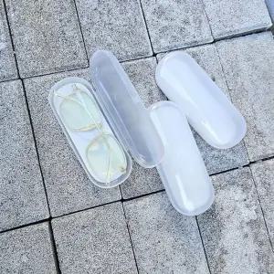 휴대용 원터치 반투명 안경 하드케이스 (WFKBRU2)