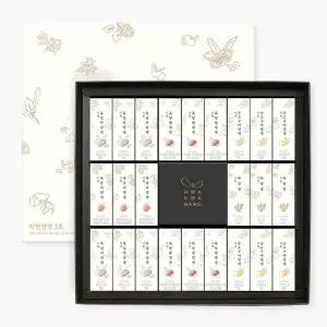 [신세계라이브쇼핑][1+1] 지현양갱 선물세트 3호(45gx24개입) + 쇼핑백