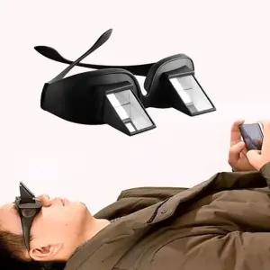 편리한 굴절 안경 누운상태 독서 TV시청 글라스 편한자세 시야 굴절 글라스