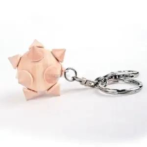 손지압기 손지압열쇠고리 편백나무지압볼 원뿔지압기 편백지압볼 (WFKBZNX)