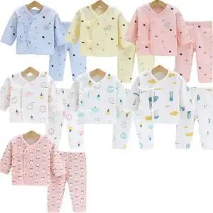 [하프클럽/]아기배냇저고리 크라운 배냇저고리 바지세트 204360 애니멀