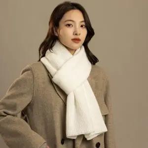겨울 4컬러 소프트 프리미엄 캐주얼 깔끔한 니트 머플러 목도리