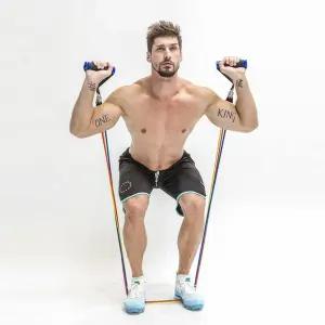 튜빙밴드 헬스 홈트근력운동 탄력 어깨 고무 스트레칭