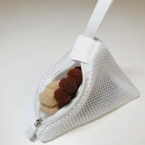 ( )미니 소형 삼각 세탁망 인형 양말 머리끈 손 발 싸개