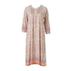 [갤러리아] [여]편안하고 여성스러운 화사한 컬러감 꽃보더나염 프린트 홈웨어 (VEVS117L)