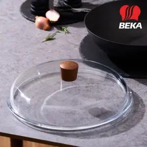 [베카] 통주물 내열 유리뚜껑 26cm