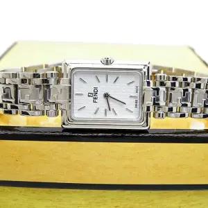 실버 사각 FF로고 훼이스 710L 시계