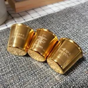 엘사 소주잔5p세트 인기 황금골드 황금잔 금도금24k술잔 골드잔5cc 신상입고 (스텐레스27종304)