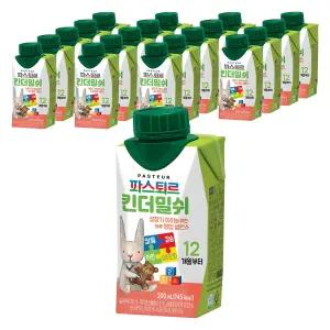 파스퇴르 킨더밀쉬 200ml 20개 간식 화이트데이 어린이날 학원 만들기 방과후