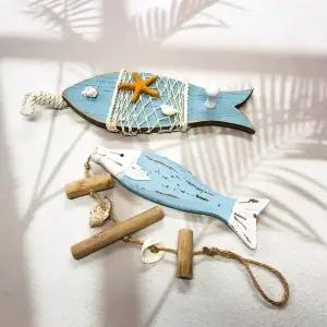 선물 장식 인테리어소품 행운물고기 원목 풍수 대형 (WFKC2WV)