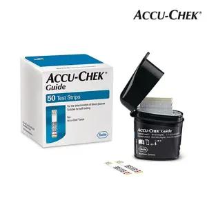 MD-HY 로슈 생활건강 아큐첵 가이드 건강용품 혈당 시험지 50T (1박스)