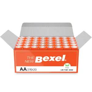 벡셀 더뉴 알카라인 AA건전지 40개입