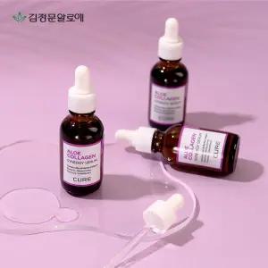 [15%+카드12%] 김정문알로에 큐어 콜라겐 시너지 세럼 30g 2개