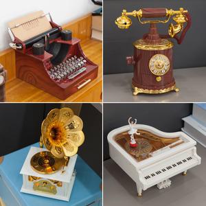 엔틱 오르골 모음/타자기/회전목마/인테리어/소품