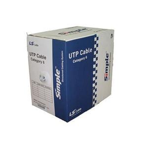 (밀알) LS전선 UTP Cat.6 케이블 300m (그레이)