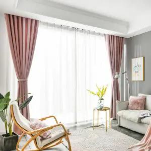 모노암막커튼 (대형) 2장 + 플레인봉4단