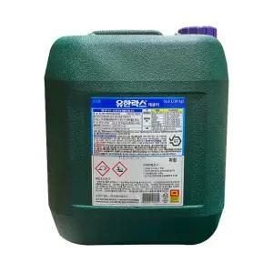 유한락스 레귤러 18kg 대용량 말통 업소용 가정용 락스