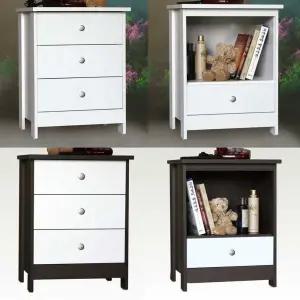 협탁 2단 3단서랍장/오픈/거실침실협탁/수납장/테이블