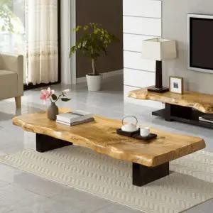 [마루엔개비] 순 통원목 좌식테이블 150사이즈 좌탁