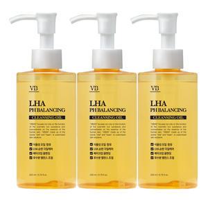 비바스 LHA클렌징 오일 200g 3개 구성 (메이크업세안,블랙헤드,피지관리)
