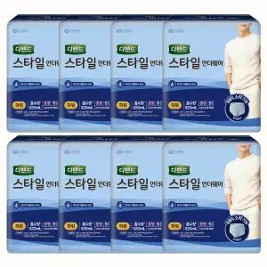 디펜드 스타일 언더웨어 남성 파워 중형 9개입 X 8팩 (총72개)