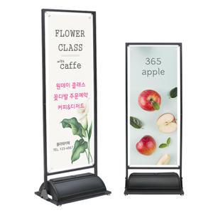 T배너 고급형 실외물통형배너 브라켓포함