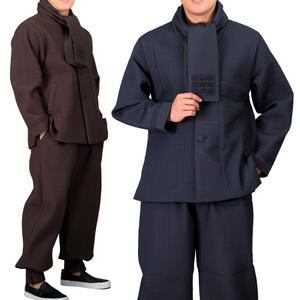 MM246 남자 겨울 무광골지 저고리+바지 생활한복 개량한복