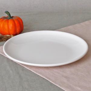 백지 멜라민 원형접시 30cm 화이트 업소용 식당 그릇 식기