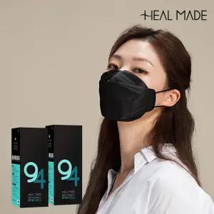 힐메이드 3D KF94 황사방역 마스크 블랙 (100매/대형중형)