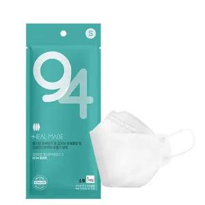 힐메이드 3D KF94 황사방역 마스크 소형 (50매/화이트)