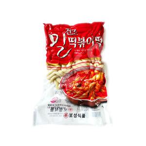 보성식품 건조 밀떡볶이 1.5kg 진공포장 대용량 떡볶이떡