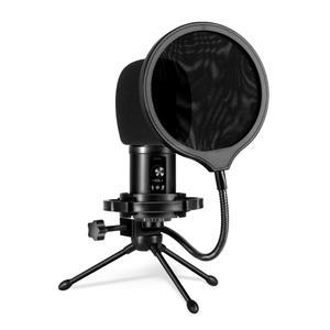 유튜브 인터넷방송마이크 녹음 화상회의 줌 윈드스크린 팝필터