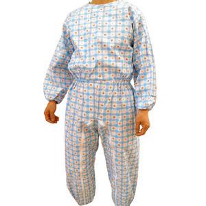 메디코 성인 치매환자우주복 환자 노인 우주복 체크꽃