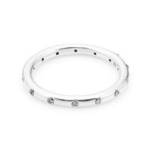 판도라 190945CZ 타임리스 스파클링 드롭렛 실버 반지