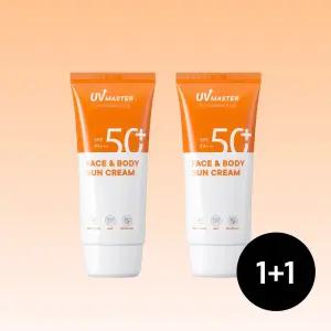 [2개]유브이 마스터 페이스 앤 바디 선크림 80ml