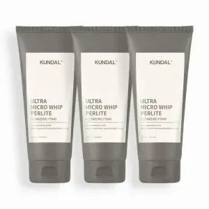 쿤달 울트라 마이크로 휩 펄라이트 폼클렌징 175ml 3개