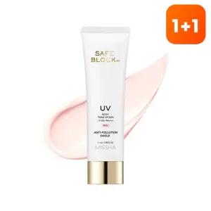 [1+1][미샤] 세이프블록 RX 로지 톤업 선크림 SPF50+/PA++++ 50ml