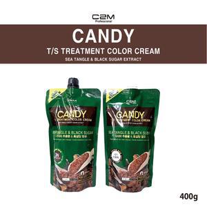 캔디 티에스 트리트먼트 칼라 크림 1제 400g+2제 400g