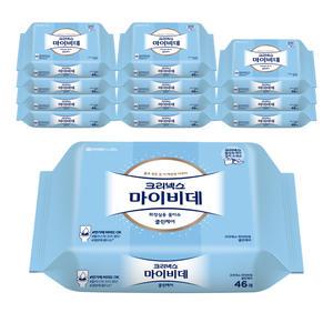 크리넥스 마이비데 클린케어 리필 46매 12팩