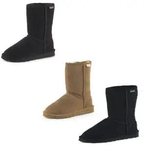 갤러리아 베어파우 여성 양털 하프 부츠  2367OD-W:ELLE SHORT (3컬러) 3cm