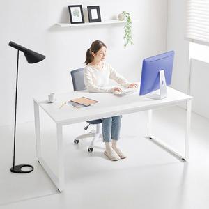 e스마트 철제 데스크 책상 1200x600 사각다리