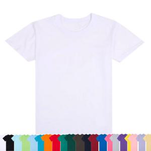 국내제작 남녀공용 30수 라운드 반팔 빅사이즈 5XL 무지 티셔츠