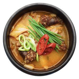 [미트타임] 얼큰 순대국 키트 1팩 / 조리후 640g