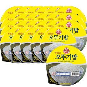 오뚜기 맛있는 오뚜기밥 210g 24개