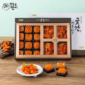 [롯데백화점]다온에프앤씨 청도 반건시 선물세트(60gx12과+감말랭이100gx4팩)