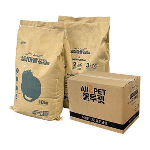 올투펫 일본 고양이 두부모래 무향 녹차 대용량 56L 20kg 벌크형