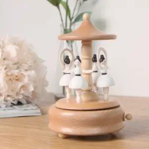 [텐바이텐]너도밤 원목 발레리나 뮤직박스 오르골