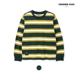 [보리보리/레노마 키즈]스트라이프 그린 티셔츠(R2331T132_12)