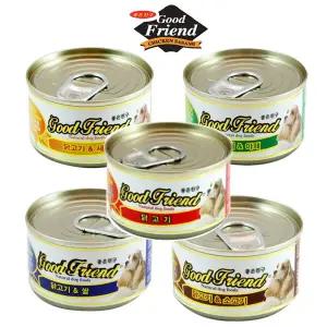 굿프랜드 강아지캔 x24개 닭고기 소고기 야채쌀