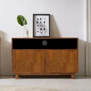 토니아 멀바우원목다리 LPM 800 거실장 다용도수납장